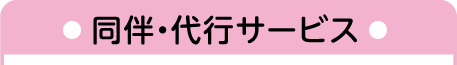同伴・代行サービス